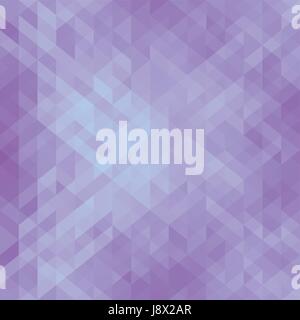 Abstract purple background consisting with triangles. Vector illustration Stock Vector
