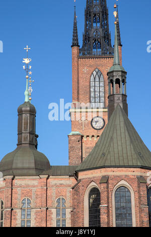 Riddarholmskyrkan Church; Riddarholmen Island; Stockholm; Sweden; Europe Stock Photo