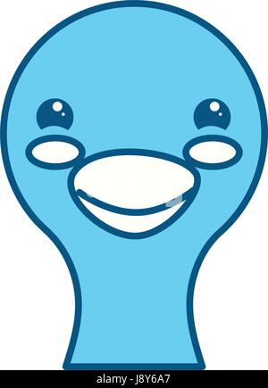 Cute goose cartoon Stock Vector