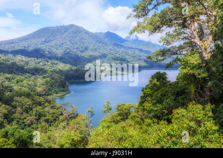 Lake Tamblingan, Bali, Indonesia Stock Photo