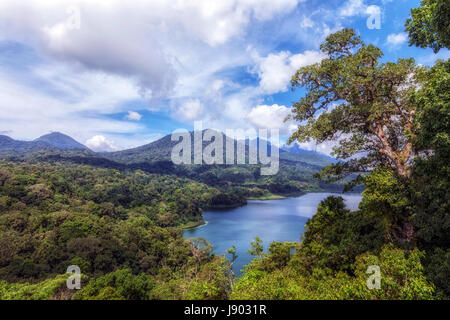 Lake Tamblingan, Bali, Indonesia Stock Photo