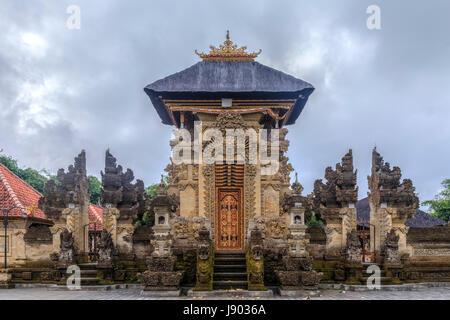 Hindu temple close to the village of Penglipuran, Bangli, Bali, Indonesia, Asia Stock Photo