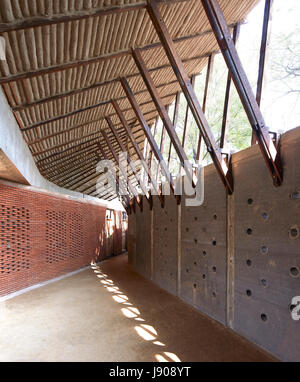 Interior view. Jetvanaa, Sakharwadi, India. Architect: SP+a , 2016. Stock Photo