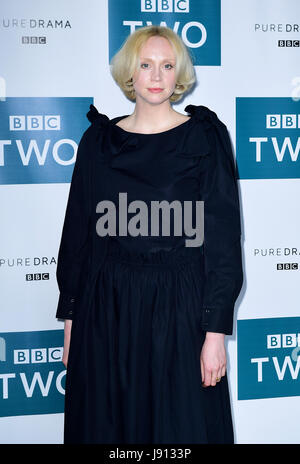 Gwendoline Christie attending the Top of The Lake: China Girl Photocall at BFI Southbank in London. PRESS ASSOCIATION Photo. Picture date: Tuesday May 30, 2017. Photo credit should read: Ian West/PA Wire Stock Photo