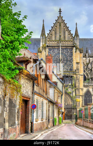 Saint Peter and Saint Paul Cathedral of Troyes in France Stock Photo