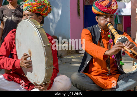 Kalbelia nomads of Rajasthan, India Stock Photo