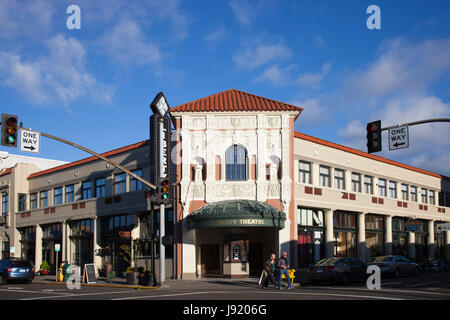 Liberty Theatre, Astoria, Oregon, USA, America Stock Photo