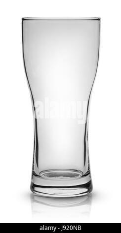 Empty small beer glass Stock Photo