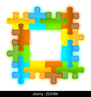 colour, blank, european, caucasian, uninhabited, empty, jigsaw, puzzle, jigsaw Stock Photo