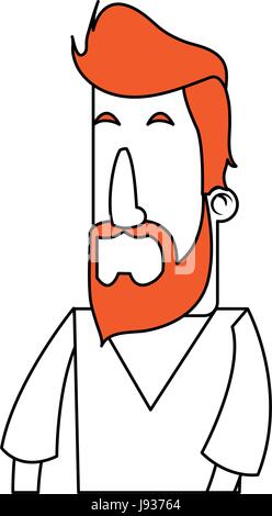 Man vector illustration Stock Vector