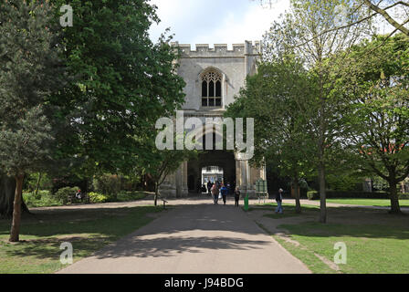Abbey Gardens, Bury St Edmunds, Suffolk Stock Photo