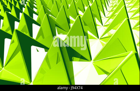 background - pyramids matrix green 2 Stock Photo