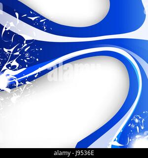Vector minimal curve wave set background with shadow and space for text Stock Vector