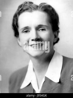 RACHEL CARSON (1907-1964) American marine biologist who wrote The Silent Spring published in 1962 Stock Photo