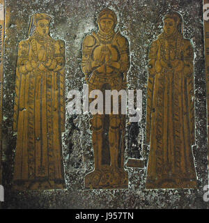 Sir John IV Arundell (d.1561) of Trerice, St Andrews Church, Stratton Cornwall Stock Photo