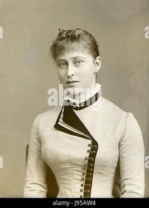 Princess Elisabeth of Hesse 1880 Stock Photo