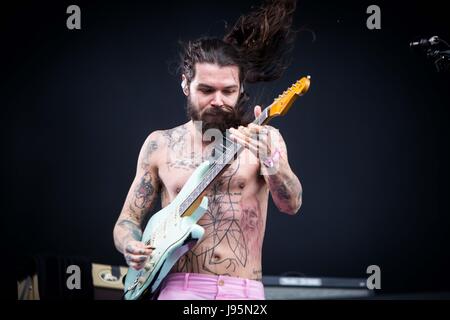 Landgraaf, Netherlands 4th june 2017 Biffy Clyro perform live at Pinkpop Festival 2017 © Roberto Finizio/ Alamy Live News Stock Photo