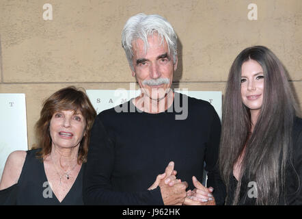 Hollywood, California, USA. 05th June, 2017. Katharine Ross, Sam Elliott, Cleo Cole Elliott, at Premiere Of The Orchard's 'The Hero' at The Egyptian Theatre, California on June 05, 2017. Credit: MediaPunch Inc/Alamy Live News Stock Photo