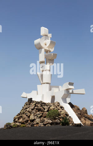 Lanzarote, Canary Islands; Monumento al Campesino, by Cesar Manrique; - monument,  celebrating the rural history of Lanzarote Stock Photo