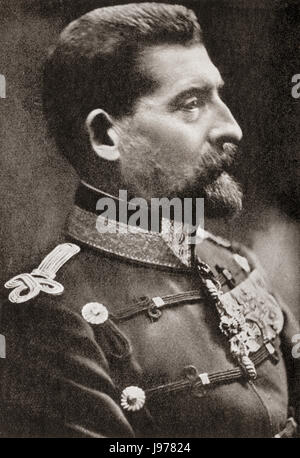 Ferdinand I, 1865 – 1927, nicknamed Întregitorul ('the Unifier').  King of Romania.   From Hutchinson's History of the Nations, published 1915. Stock Photo