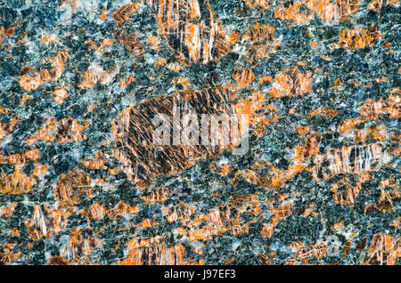 Granite Texture, Red with Black and Gray Spots Stock Photo