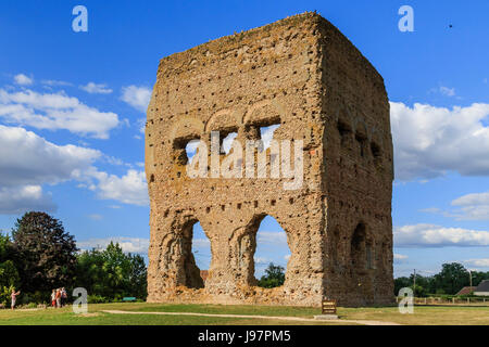 France, Saone et Loire, Autun, Janus temple Stock Photo