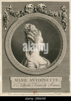 Broche Camée Ancien Portrait De Marie-Antoinette En Nacre Sur Laiton - Occasion