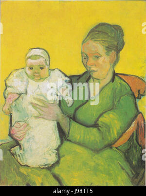 Madame Roulin and Her Baby, by Vincent Van Gogh, 1888, Dutch Post ...