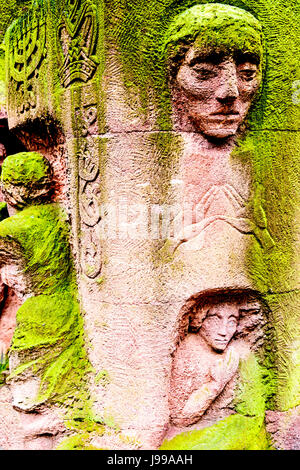 Berlin: Denkmal für die Frauen, die gegen den Arrest ihrer jüdischen Ehemänner protestierten; Memorial of the protest of women gainst the arrest of th Stock Photo