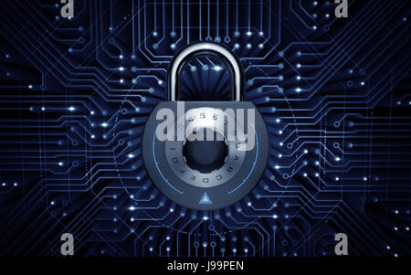Cyber Security Stock Photo