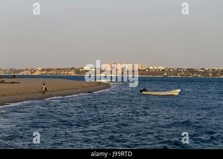 Mussulo island, Luanda Angola Stock Photo