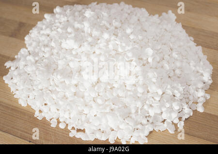 Tapioca flakes. Tapioca is a typical food from Brazil made of starch of ...