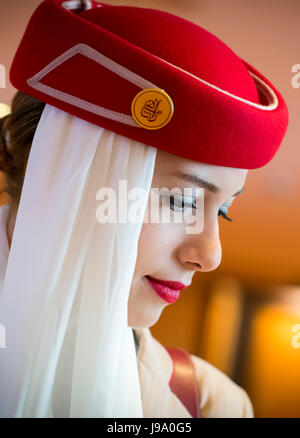 Beautiful young lady in her twenties, posing in fashion style. Stock Photo