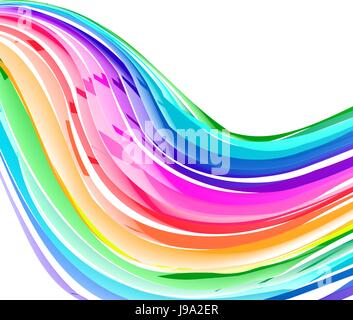 Vector pastel abstract rainbow gradient mesh multicolored vibrant background. EPS 10 Stock Vector