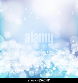Vector abstract defocused bokeh lights background. Stylish hipster blurry background with bokeh effect for holidays, parties, birthdays. Pure color, s Stock Vector