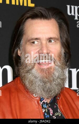 Jim Carrey at arrivals for Showtime's I'M DYING UP HERE Premiere, DGA Theater, Los Angeles, CA May 31, 2017. Photo By: Priscilla Grant/Everett Collection Stock Photo