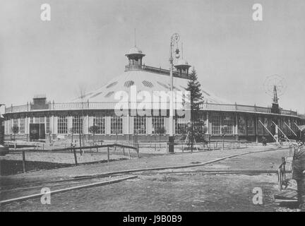 Oval pavilion by Vladimir Shukhov 1896 Stock Photo - Alamy