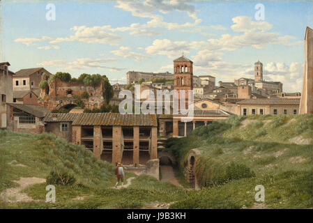 View of the Cloaca Maxima, Rome Stock Photo
