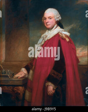 Philip Yorke, 2nd Earl of Hardwicke, by George Romney Stock Photo