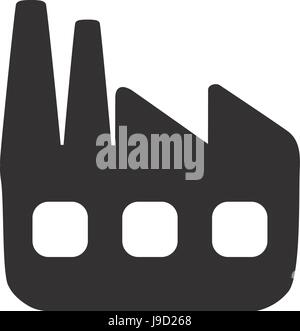 factory pollution to contamination of planet Stock Vector