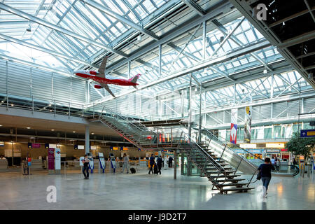 Albrecht Dürer airport, airport, Nuremberg, Middle Franconia, Franconia, Bavaria, Germany Stock Photo