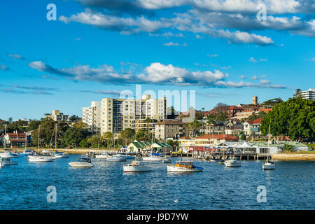 Manly harbour, Sydney, New South Wales, Australia, Pacific Stock Photo