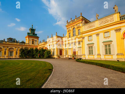 Wilanow Palace, Warsaw, Masovian Voivodeship, Poland, Europe Stock Photo