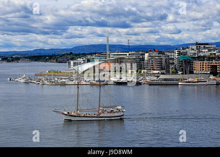 Pipervika Harbour, Oslo, Norway, Scandinavia, Europe Stock Photo