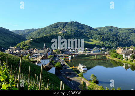 Bernkastel-Kues, Moselle Valley, Rhineland-Palatinate, Germany, Europe Stock Photo