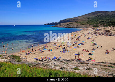 Cala Mesquida near Capdepera, Majorca, Balearic Islands, Spain, Mediterranean, Europe Stock Photo