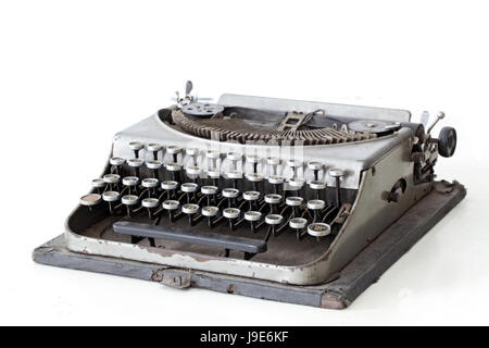 antique, vintage, retro, keyboard, house, building, office, type, book, write, Stock Photo