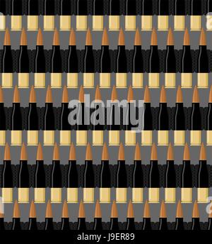 Bullet background. Patrons of seamless pattern. Bandolier texture. Military army ornament. Stock Vector