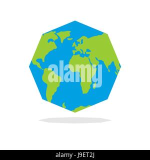 Abstract octagon honeycomb background. Hexagon geometric pattern ...