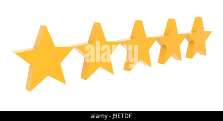 Five stars 5 stars rating concept icon outline set black grey color ...